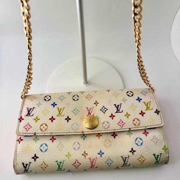 Louis Vuitton Handbags - Vintage Louis Vuitton x Takashi Murakami Multicolor Sarah Long Wallet